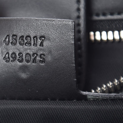 Gucci Soft GG Supreme Monogram Web Vertical Tote Black 9 of 10