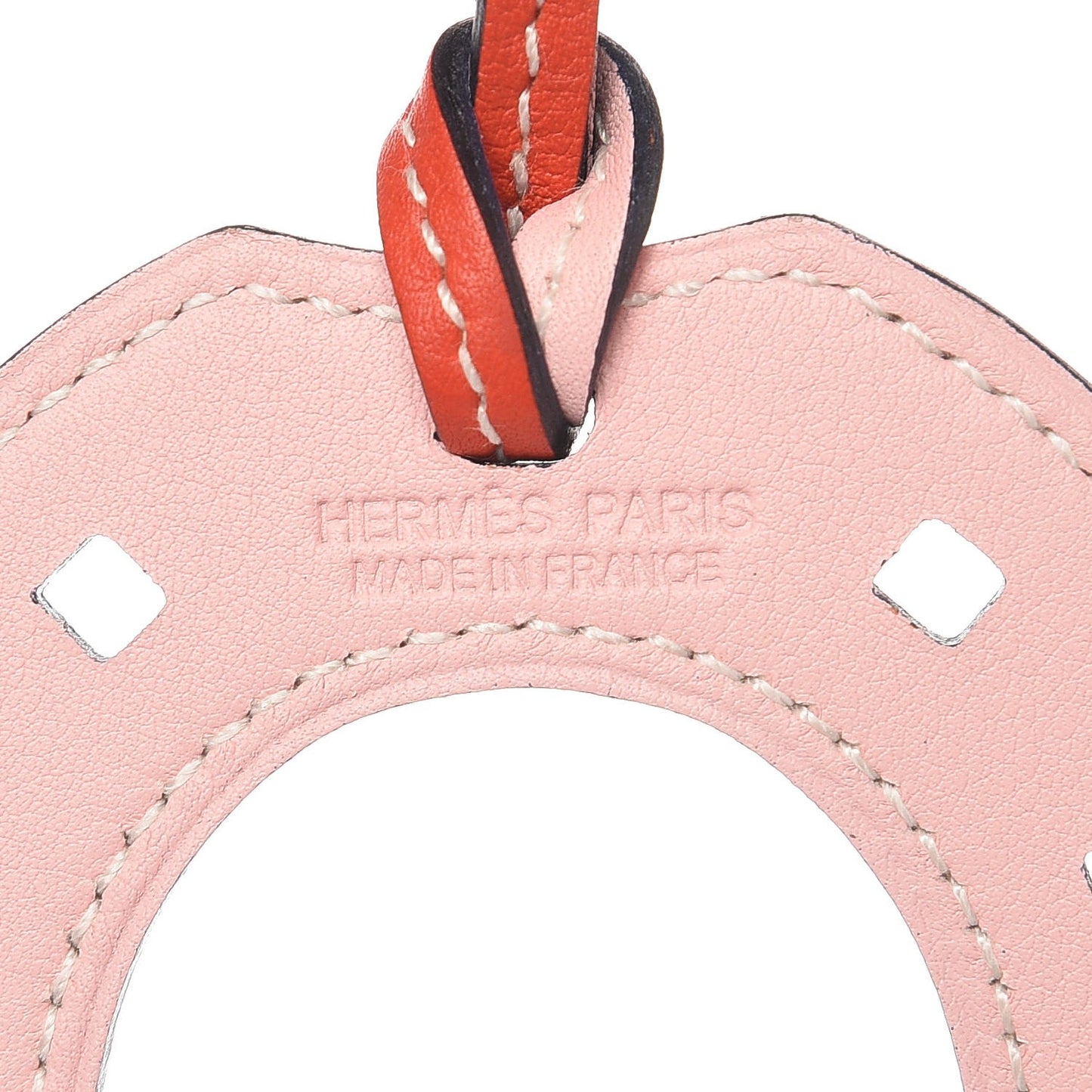 Swift Paddock Horseshoe Bag Charm Rose Sakura Capucine