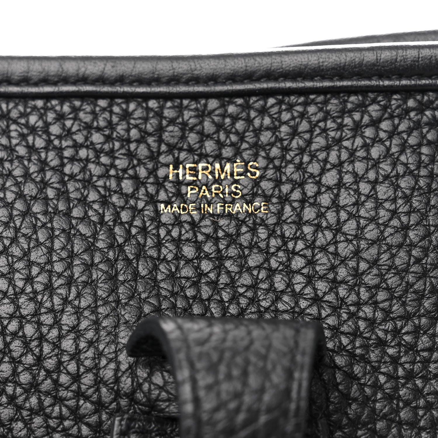Hermes Taurillon Clemence Evelyne III PM Black 6 of 11