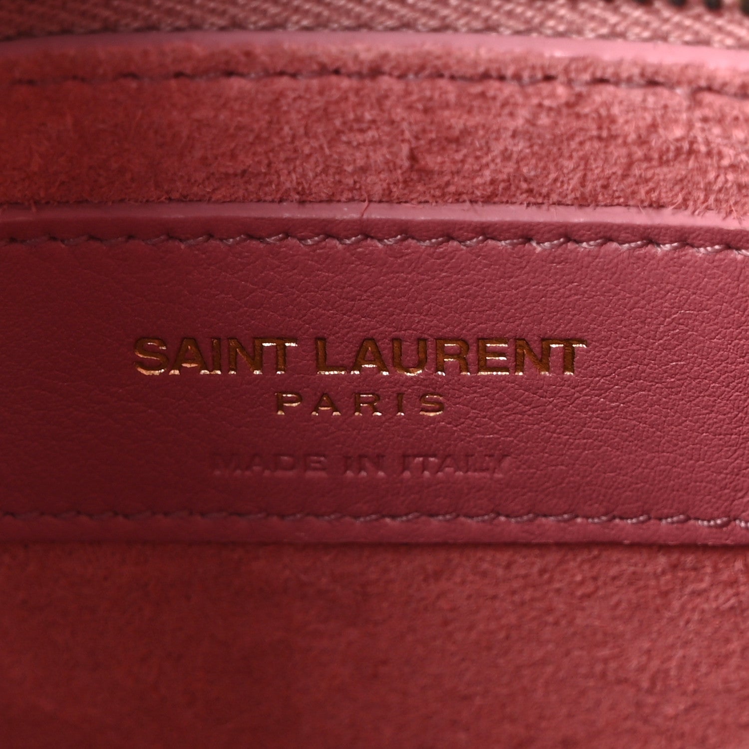 Saint Laurent Calfskin Small Sac De Jour Dark Rose 6 of 10