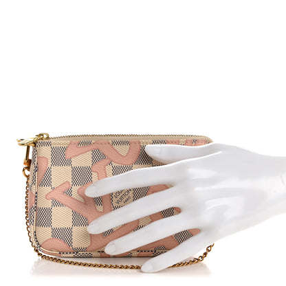 Louis Vuitton Damier Azur Tahitienne Mini Pochette Accessories 2 of 8