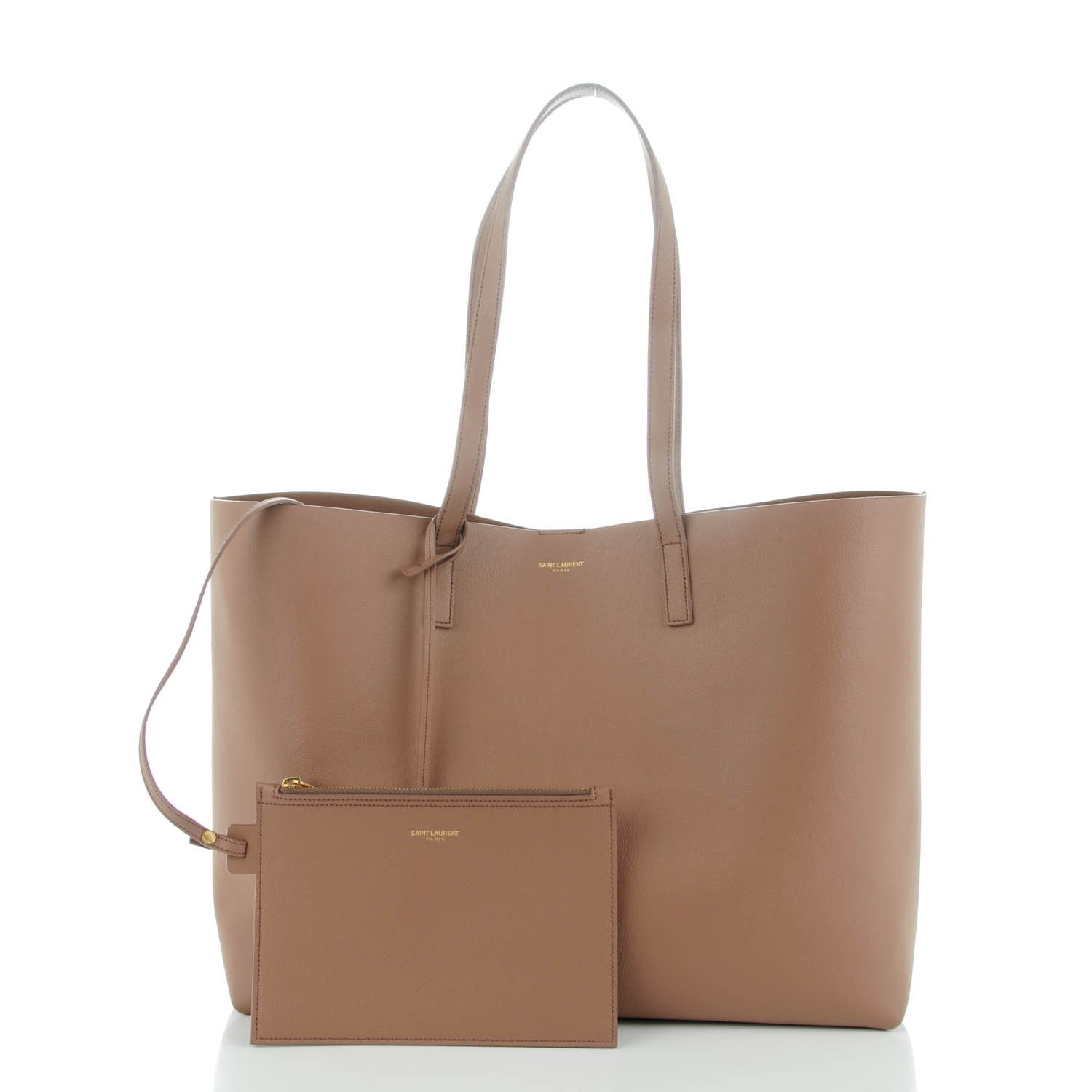 Saint Laurent Calfskin Large Shopping Tote Fard 4 of 7