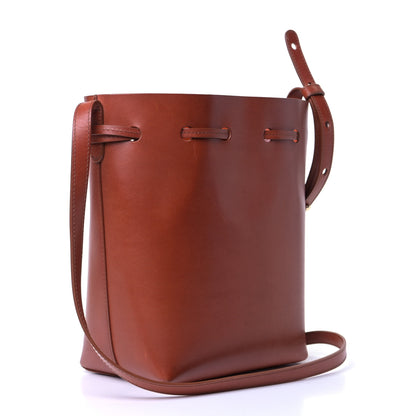 Mansur Gavriel Calfskin Mini Bucket Bag Brandy 2 of 7
