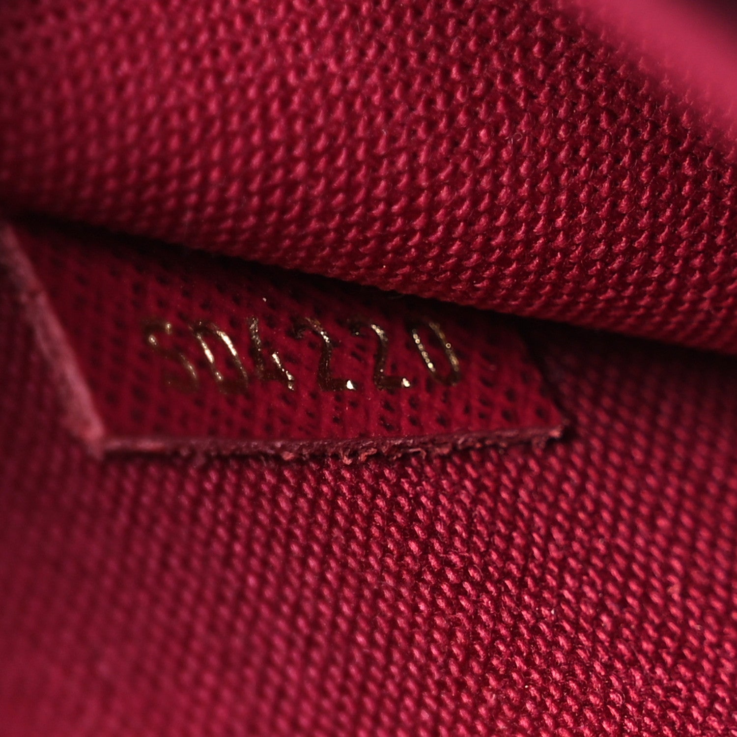 Louis Vuitton Monogram Pochette Felicie Chain Wallet Fuchsia 8 of 14