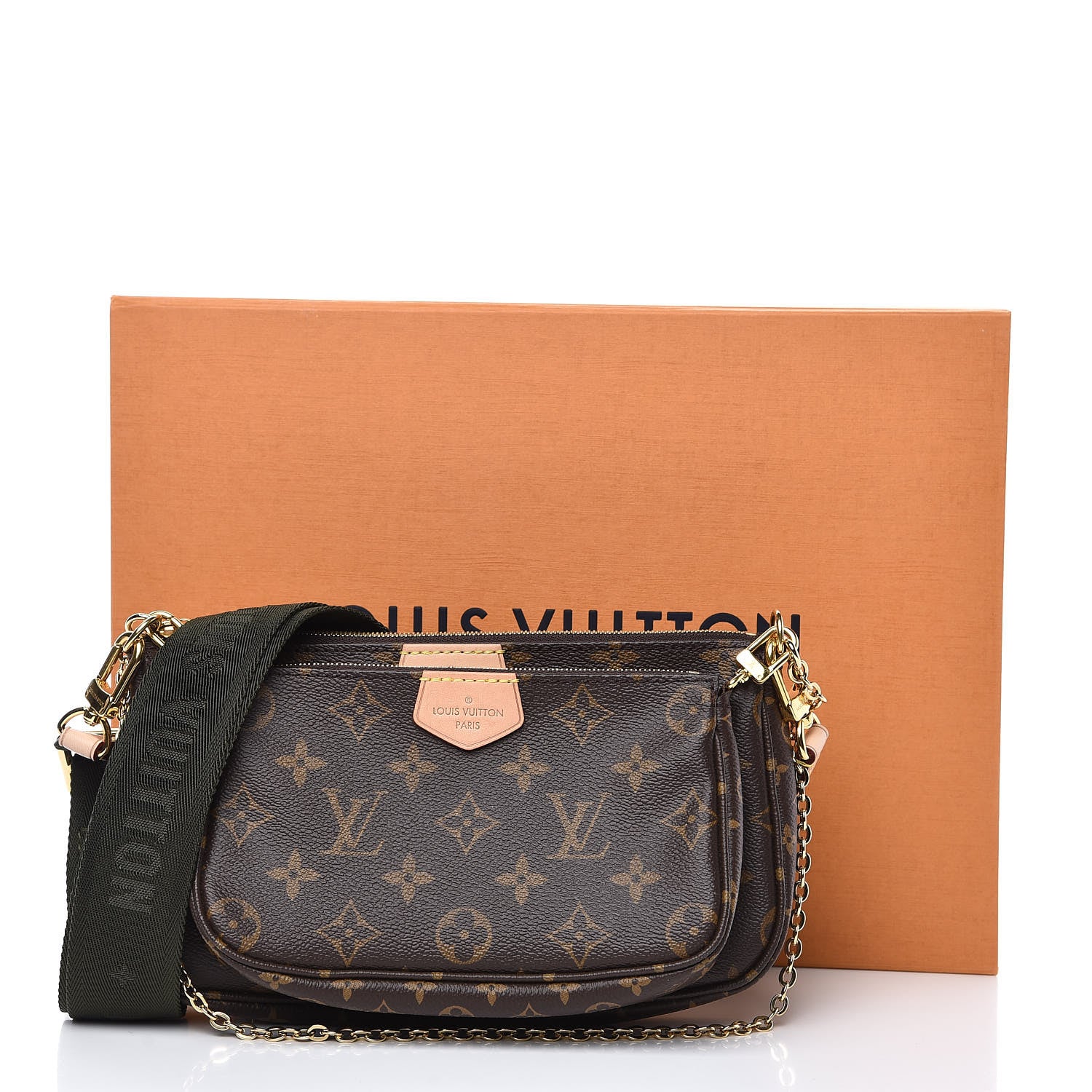 Louis Vuitton Monogram Multi Pochette Accessories Kaki 11 of 11