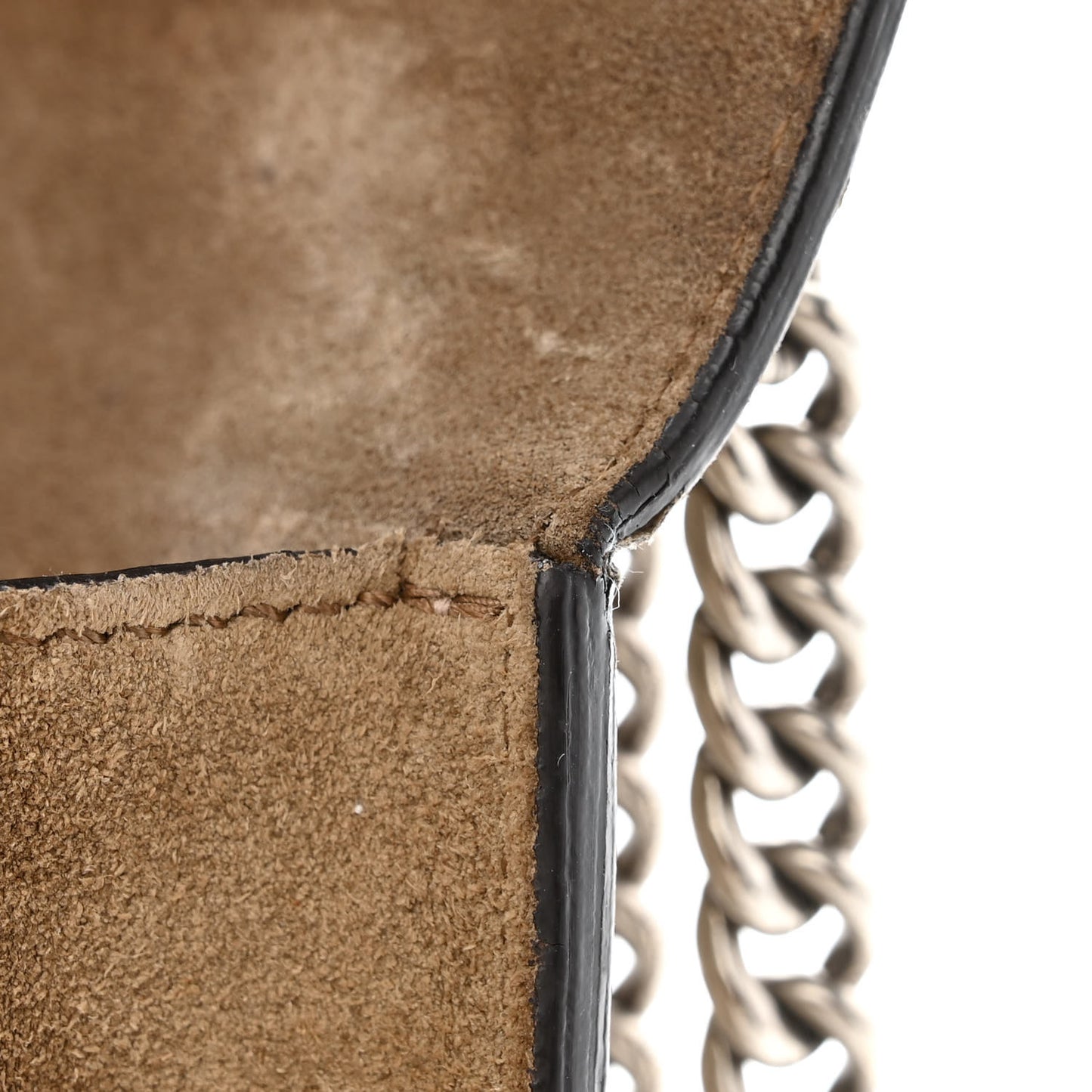 GG Supreme Monogram Small Dionysus Shoulder Bag Taupe