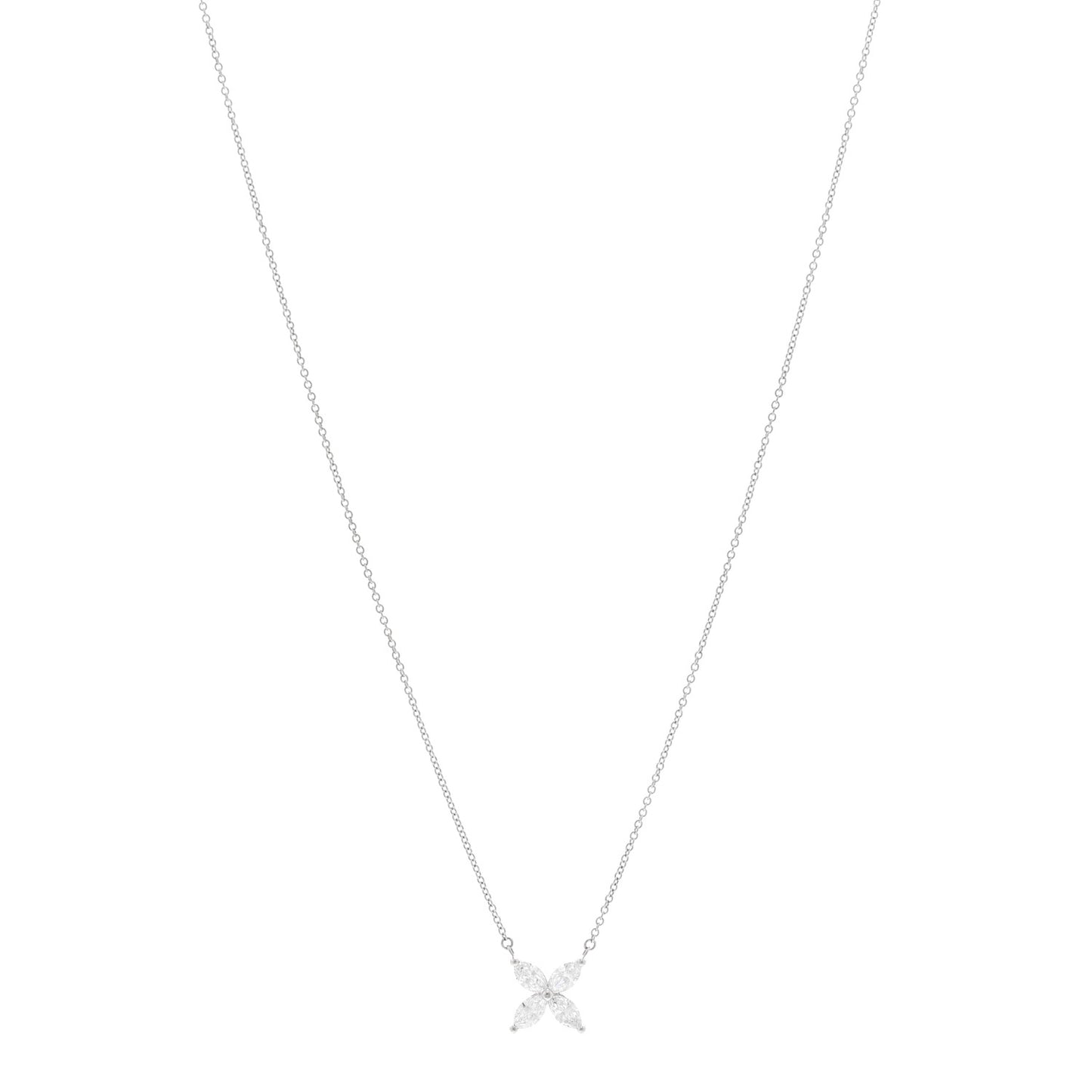 Platinum Diamond Large Victoria Necklace