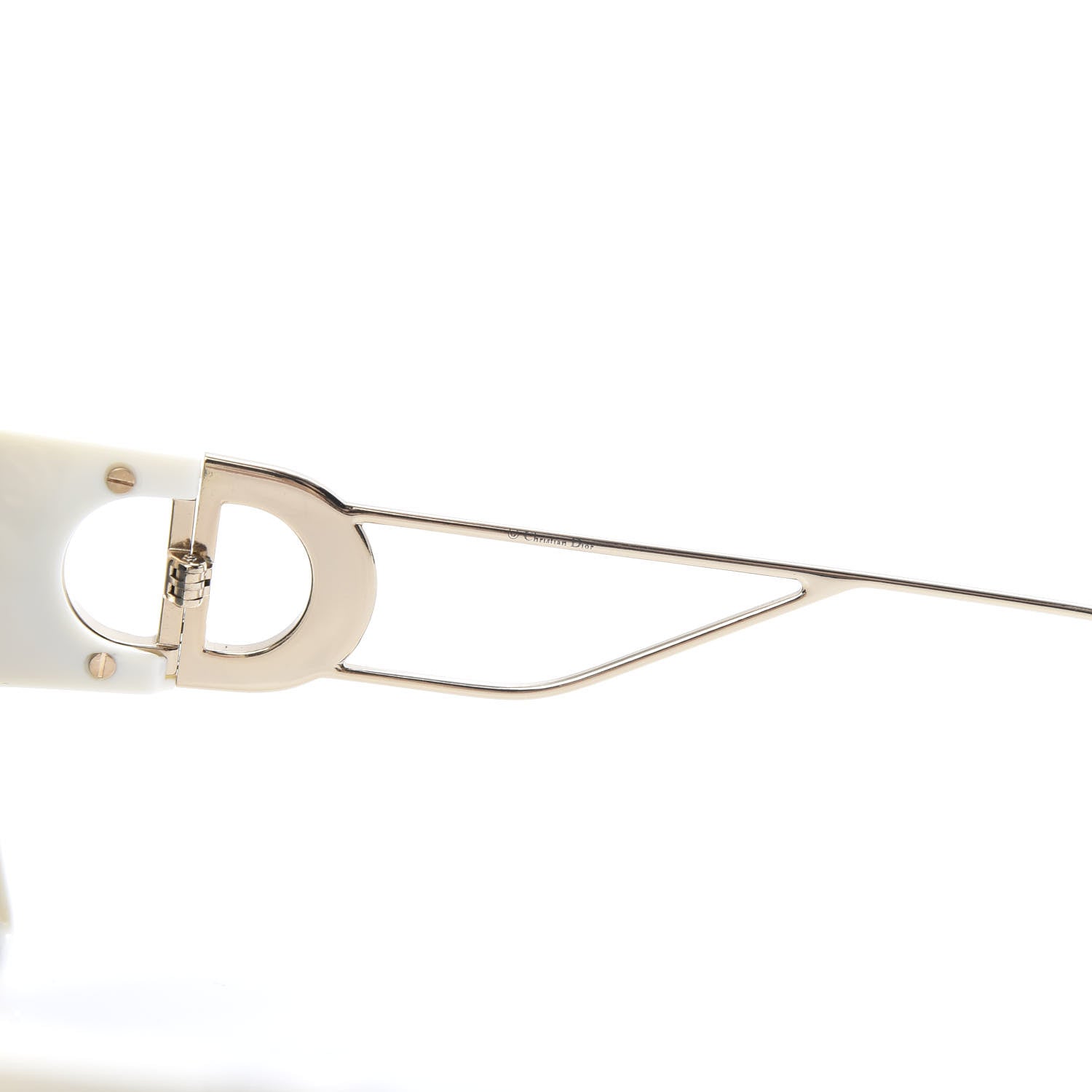 Christian Dior Square 30 Montaigne Sunglasses White 7 of 8