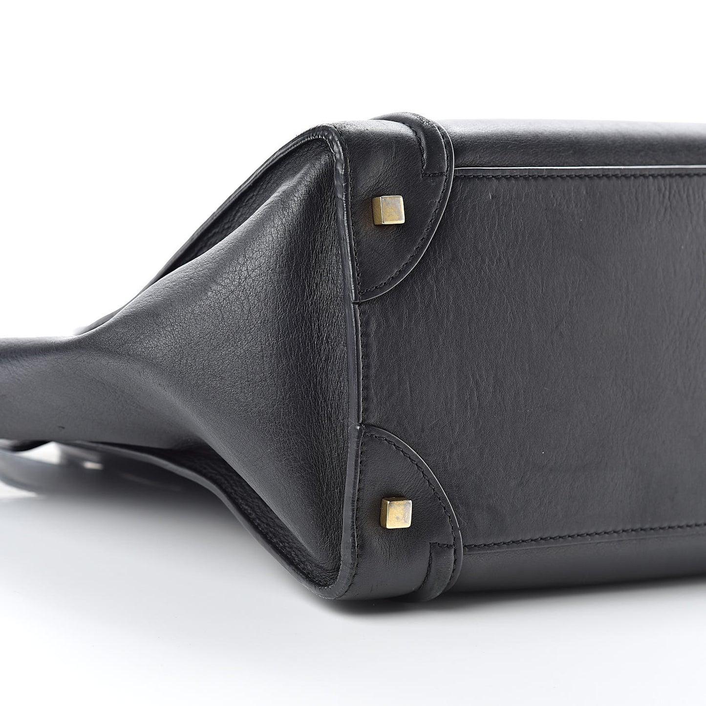 Smooth Calfskin Mini Luggage Black