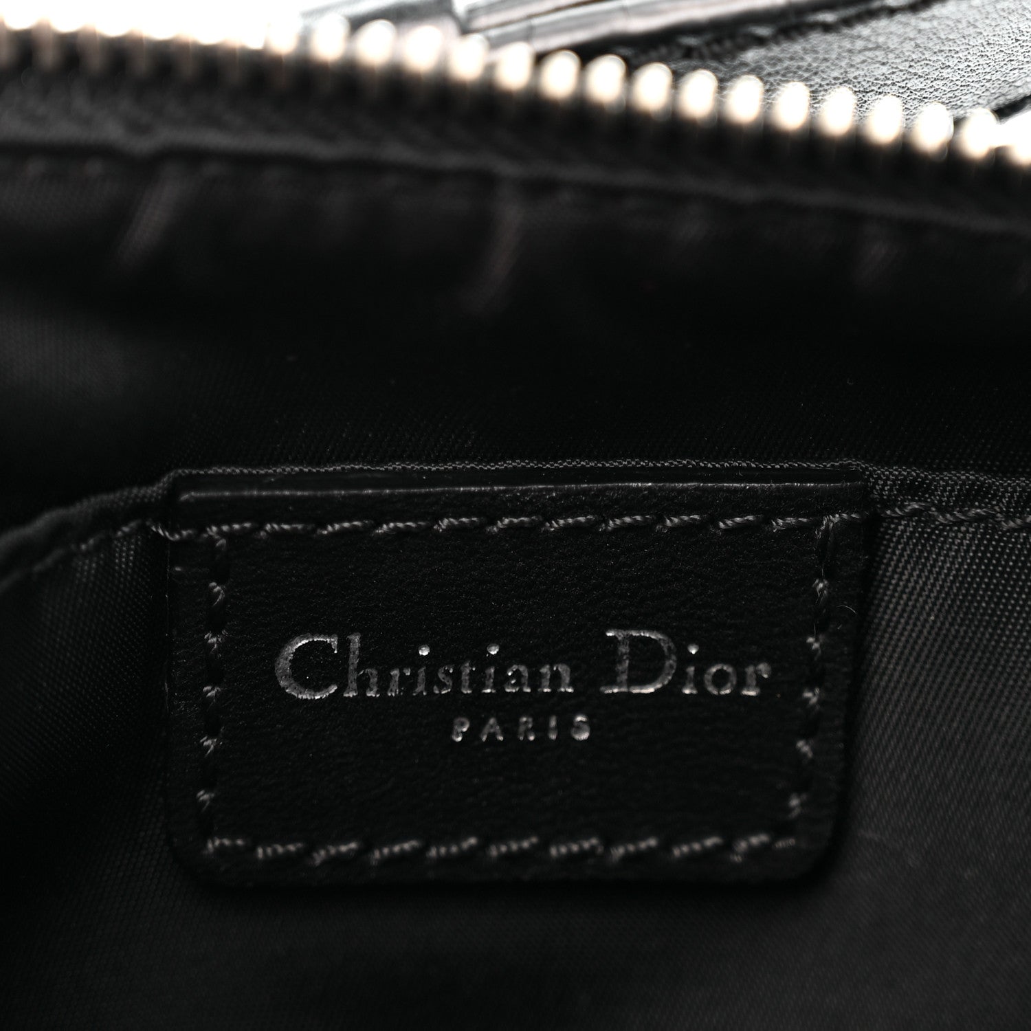 Christian Dior Monogram Shoulder Bag Pochette Blue 6 of 14