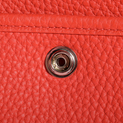 Hermes Taurillon Clemence Evelyne III PM Rouge Pivoine 3 of 15
