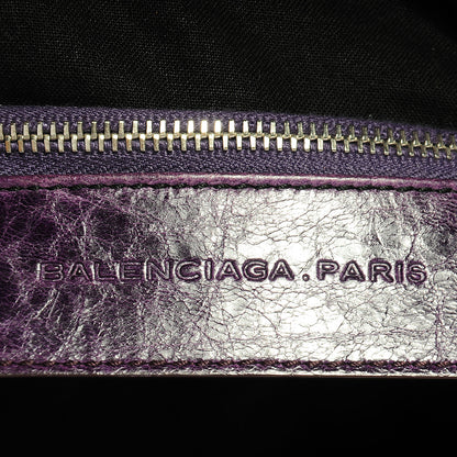 Balenciaga Agneau Giant 21 Silver Hardware Work Raisin 8 of 12