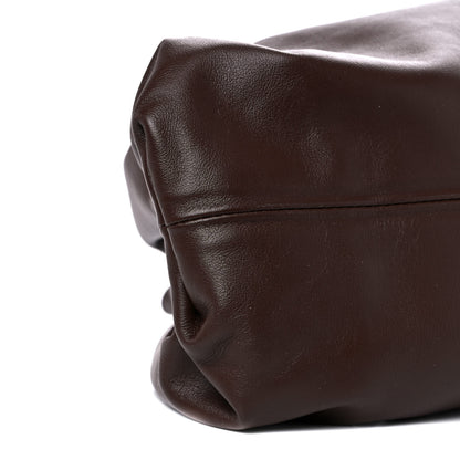 Bottega Veneta Smooth Butter Calf The Pouch Oversized Clutch Brownie 8 of 9