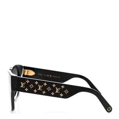Louis Vuitton Acetate Sunglasses Z1996E Black 3 of 7