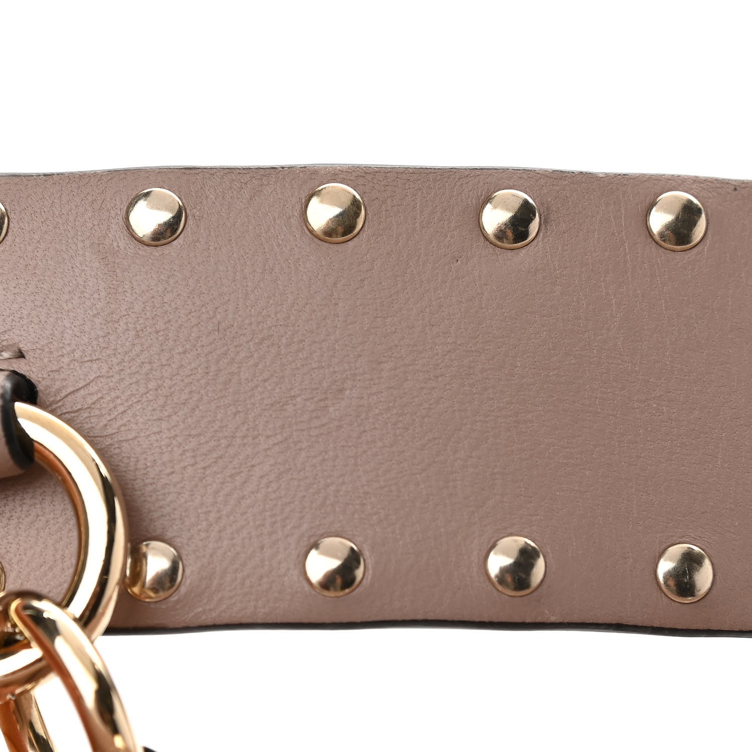 Valentino Garavani Nappa Small Rockstud Spike Shoulder Bag Poudre 10 of 10