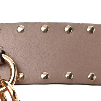 Valentino Garavani Nappa Small Rockstud Spike Shoulder Bag Poudre 10 of 10