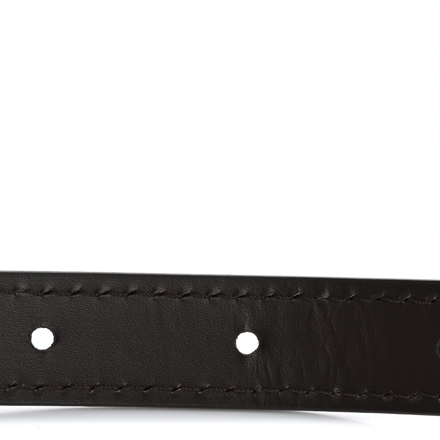 Calfskin Bandouliere Strap Extender Brown