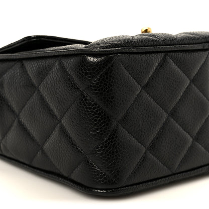 Chanel Caviar Quilted Camera Case Black 10 of 11