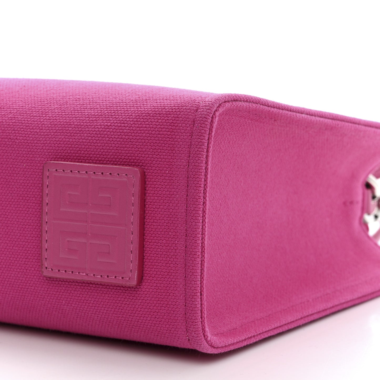 Canvas Mini G Shopping Tote Neon Pink