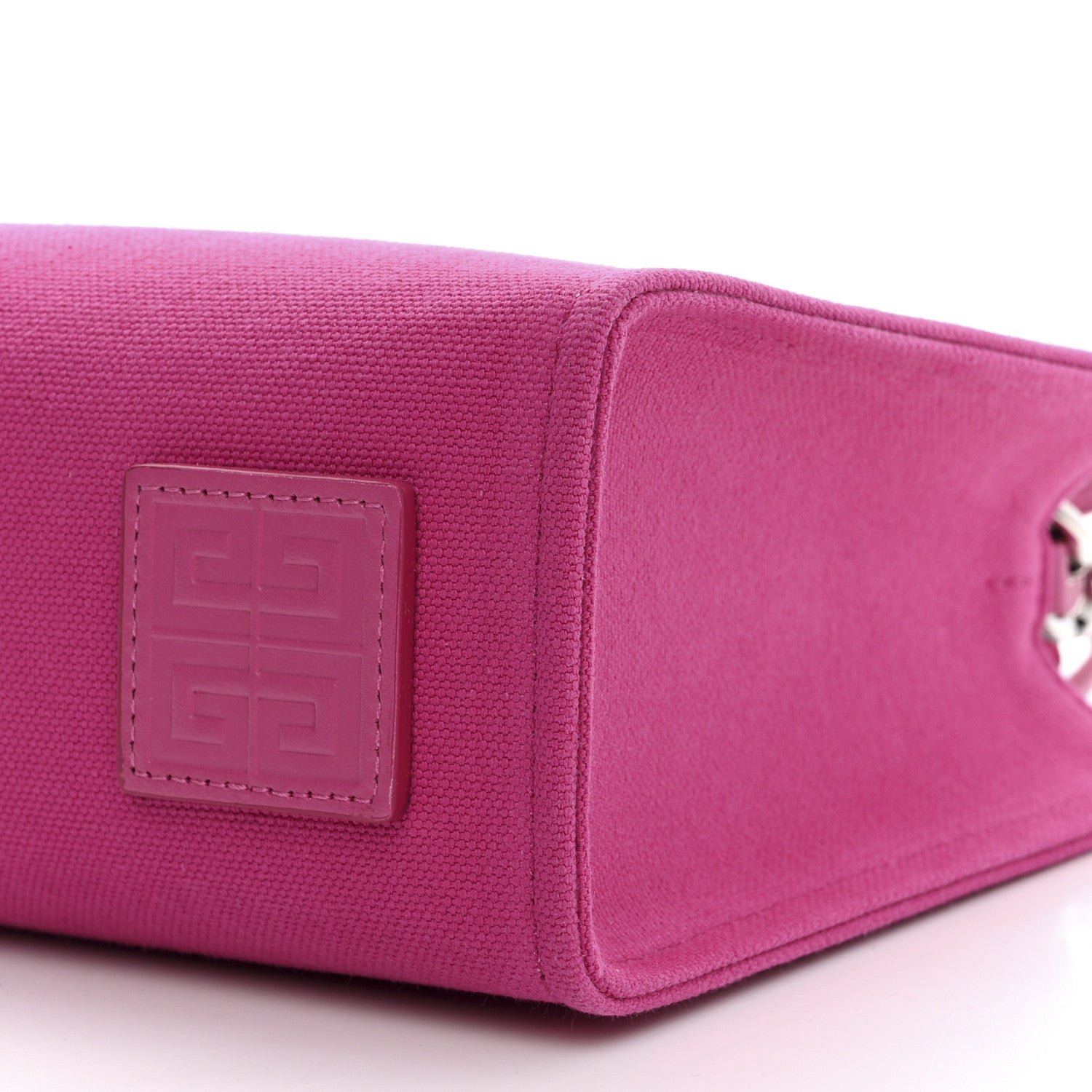 Givenchy Canvas Mini G Shopping Tote Neon Pink 5 of 10