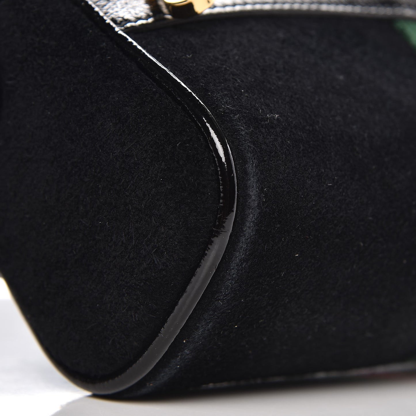 Suede Small Ophidia Belt Bag 85 34 Black
