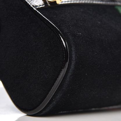 Gucci Suede Small Ophidia Belt Bag 85 34 Black 8 of 9