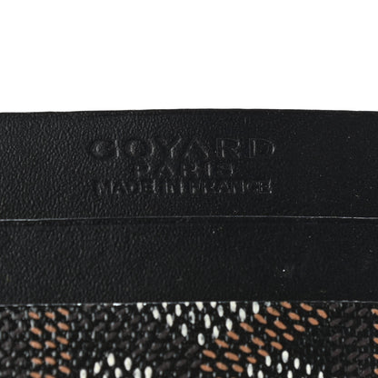 Goyard Goyardine Saint Sulpice Card Holder Black 6 of 6