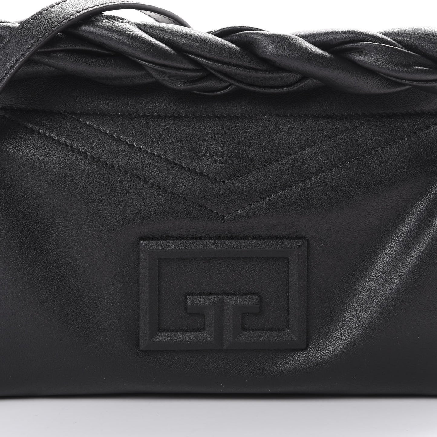 Calfskin Small ID93 Satchel Black