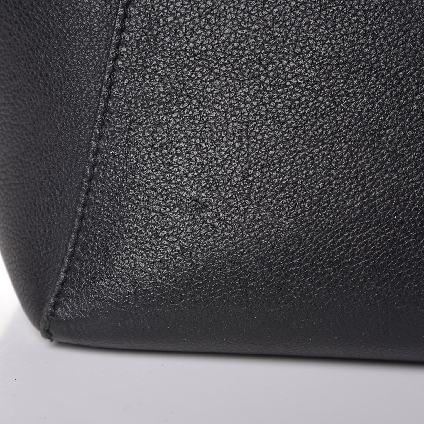 Calfskin Lockme Cabas Black