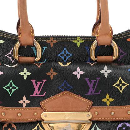 Louis Vuitton Monogram Multicolor Rita Black 8 of 18