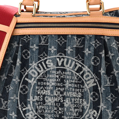 Louis Vuitton Denim Raye Cabas GM 8 of 10