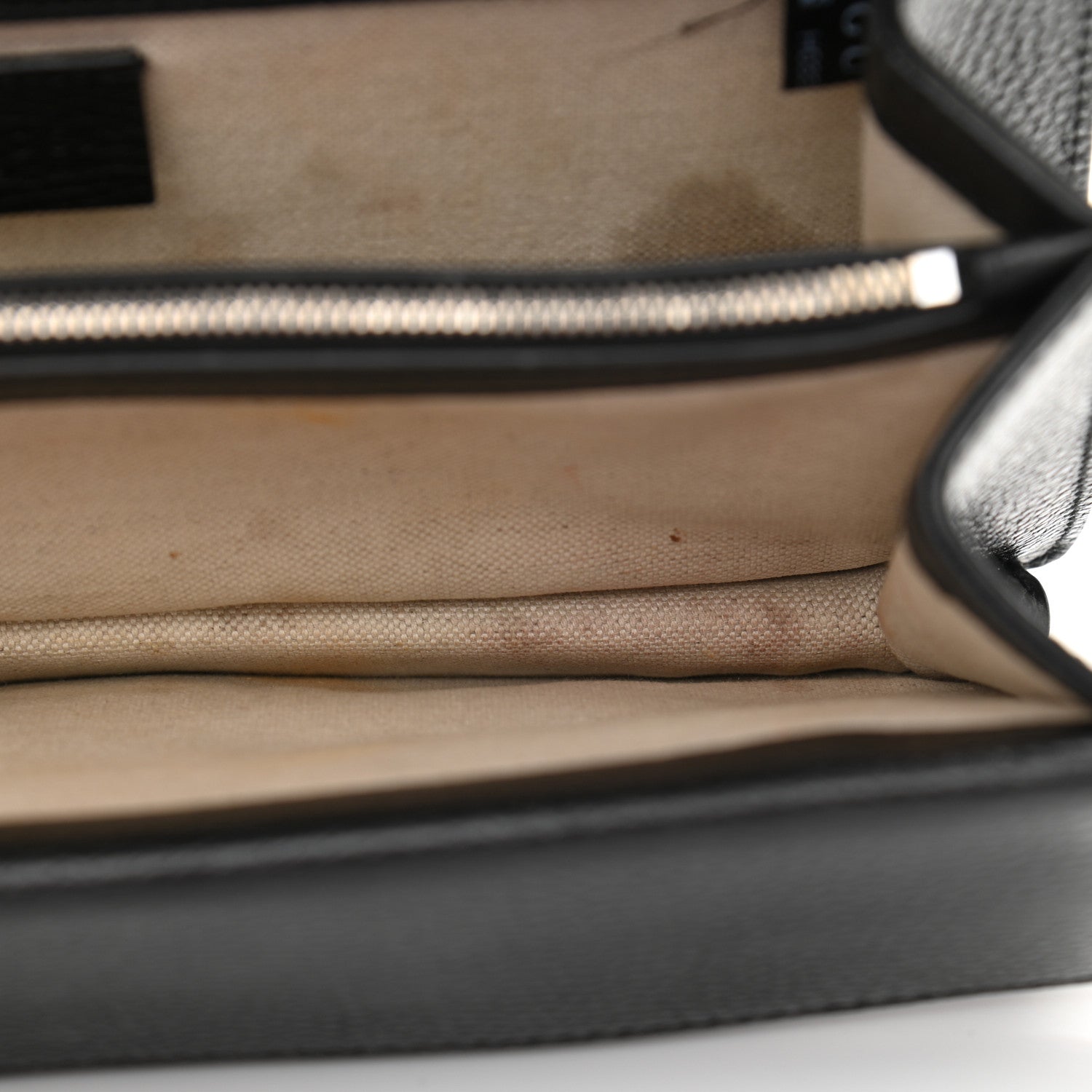 Gucci Pebbled Calfskin Small Dionysus Shoulder Bag Black 13 of 17