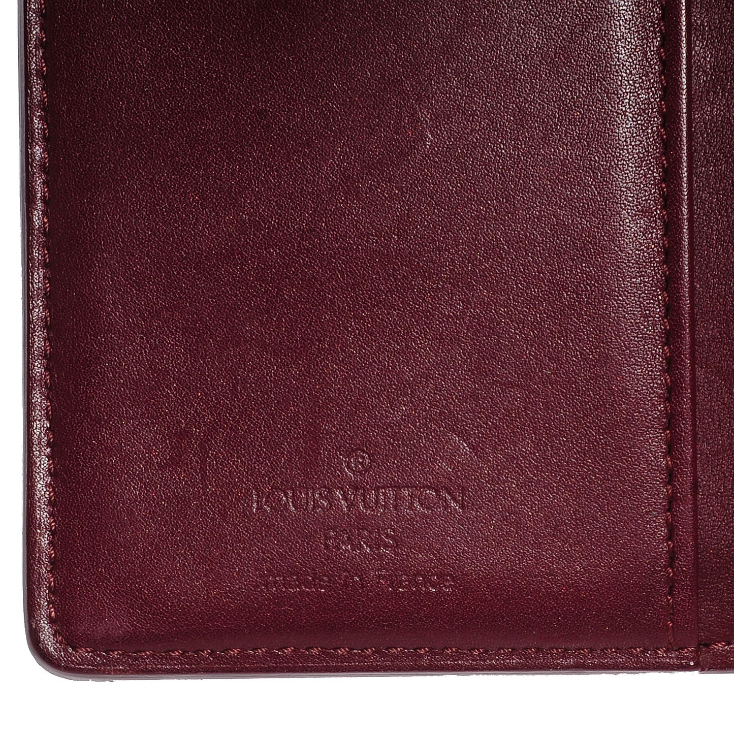 Mat French Purse Wallet Violet