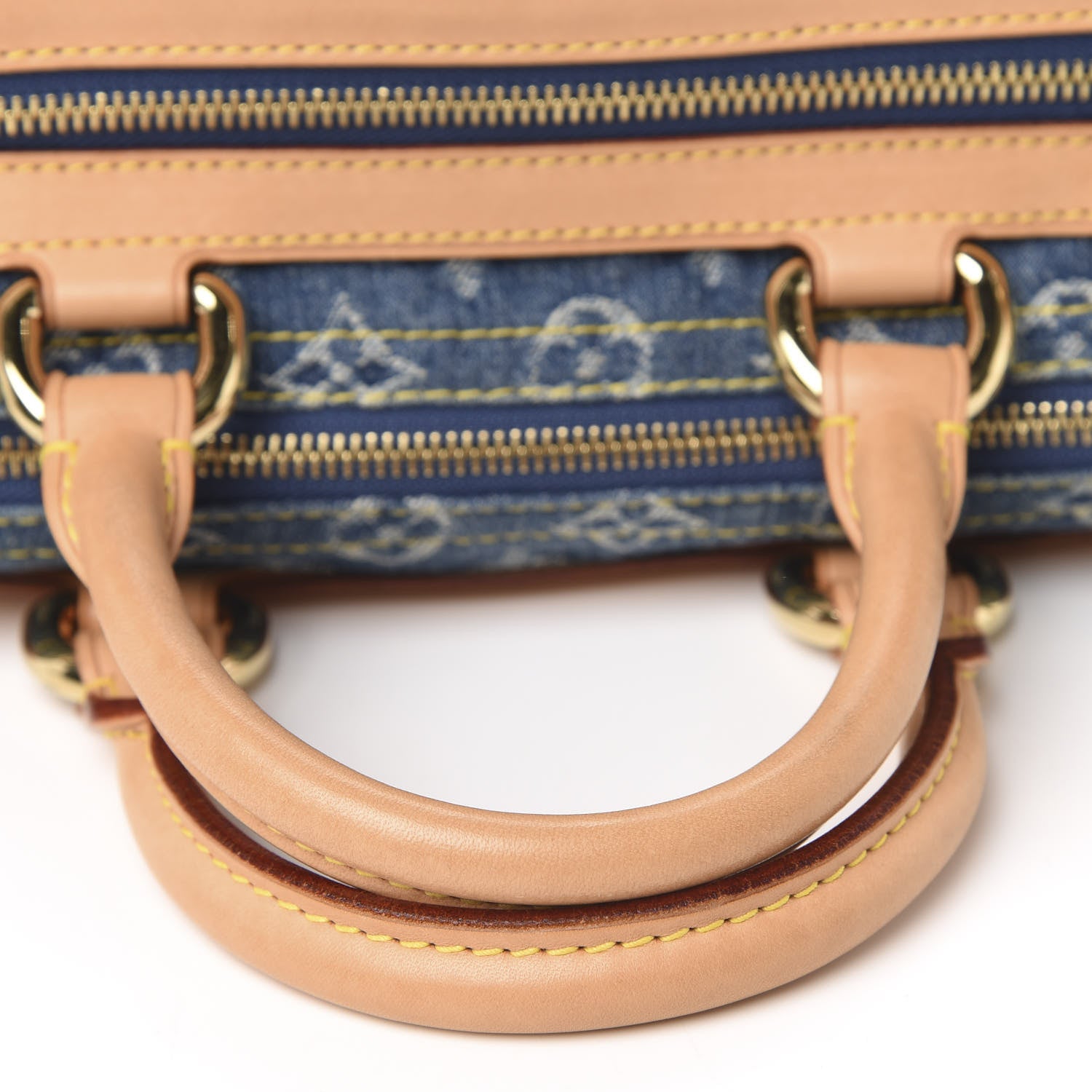 Louis Vuitton Monogram Denim Neo Speedy Blue 10 of 13
