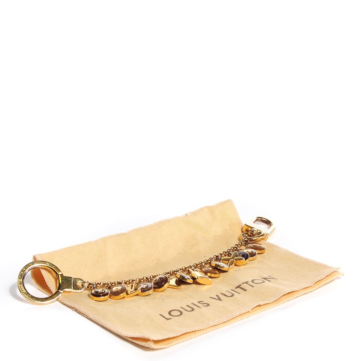 Louis Vuitton Pastilles Bag Charm Brown 3 of 3