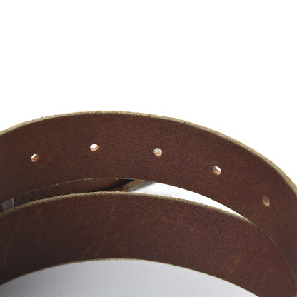 Gucci Cuoio Toscano Nickel Double Double G 30mm Belt 90 36 Cuir 4 of 5