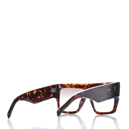 Celine Rectangular Sunglasses CL400921 Dark Havana 2 of 7