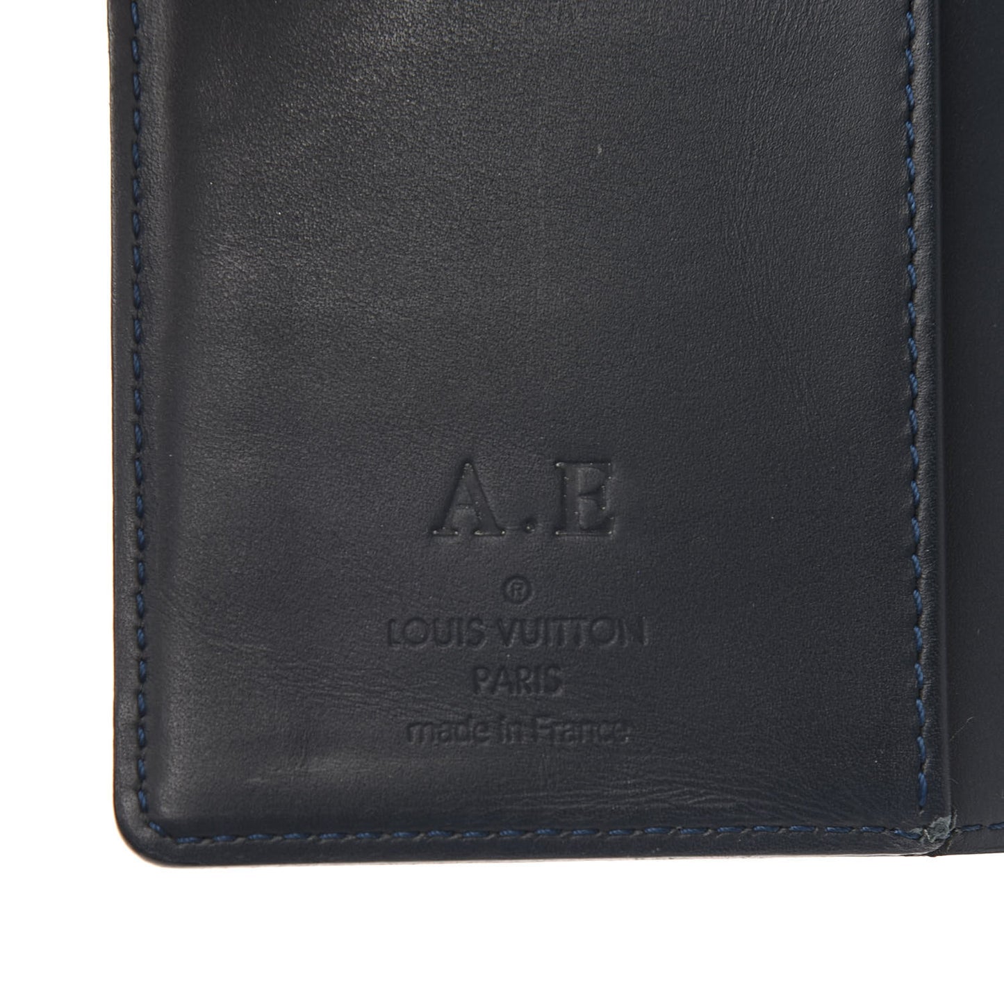 Vernis Small Ring Agenda Cover Blue Infini
