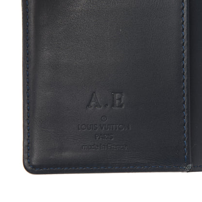 Louis Vuitton Vernis Small Ring Agenda Cover Blue Infini 5 of 6