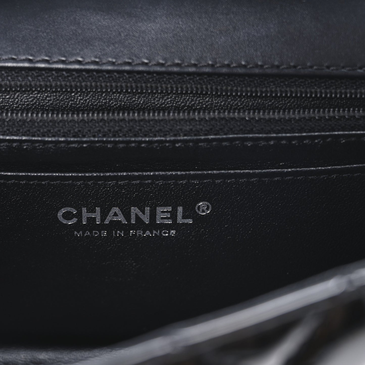 Patent Calfskin Quilted 2.55 Reissue Mini Flap So Black