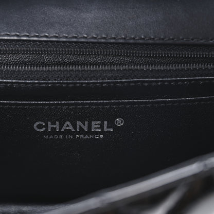 Chanel Patent Calfskin Quilted 2.55 Reissue Mini Flap So Black 6 of 10