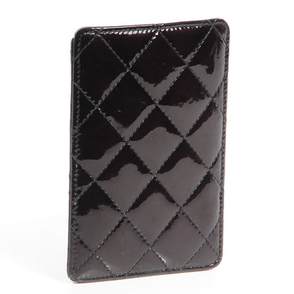 Chanel Patent Quilted Brilliant iPhone 4 Case Black 3 of 10