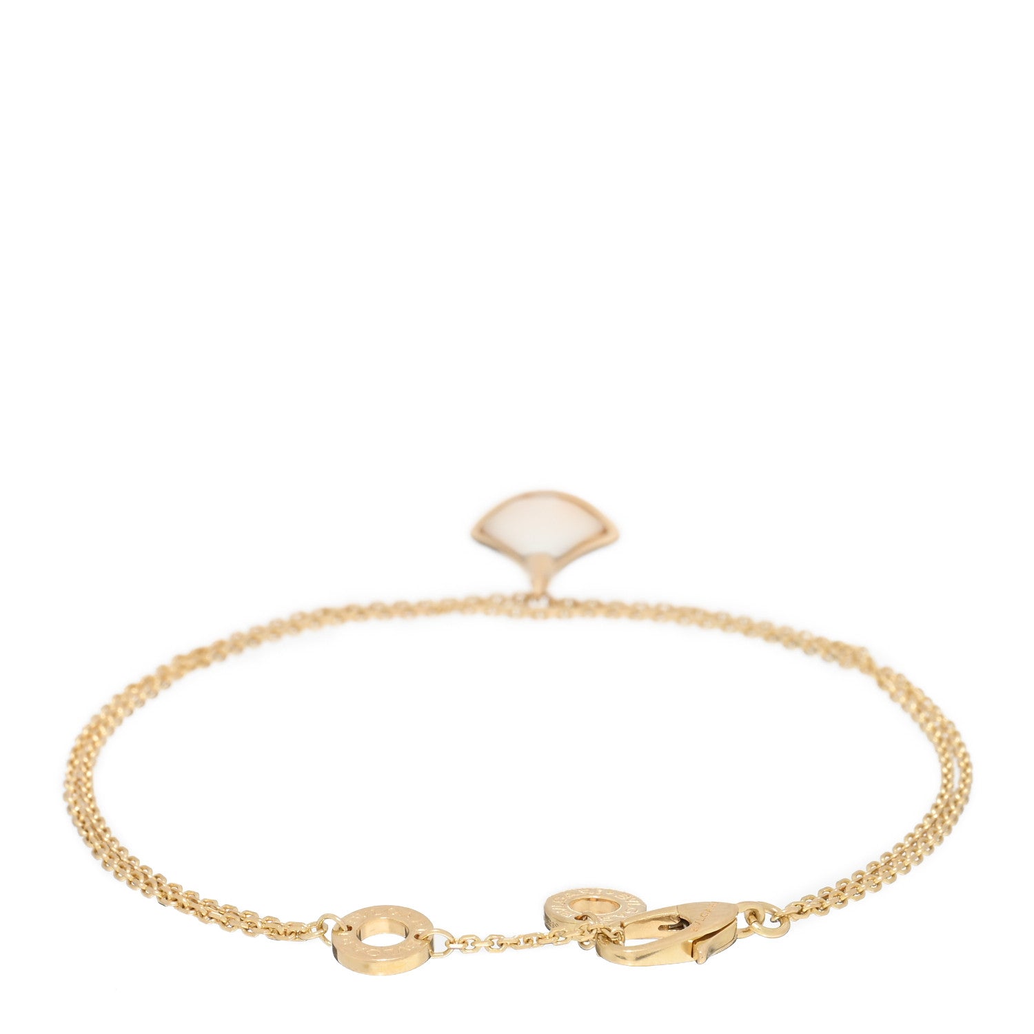 Bulgari 18K Rose Gold Mother of Pearl Divas' Dream Bracelet SM 2 of 3
