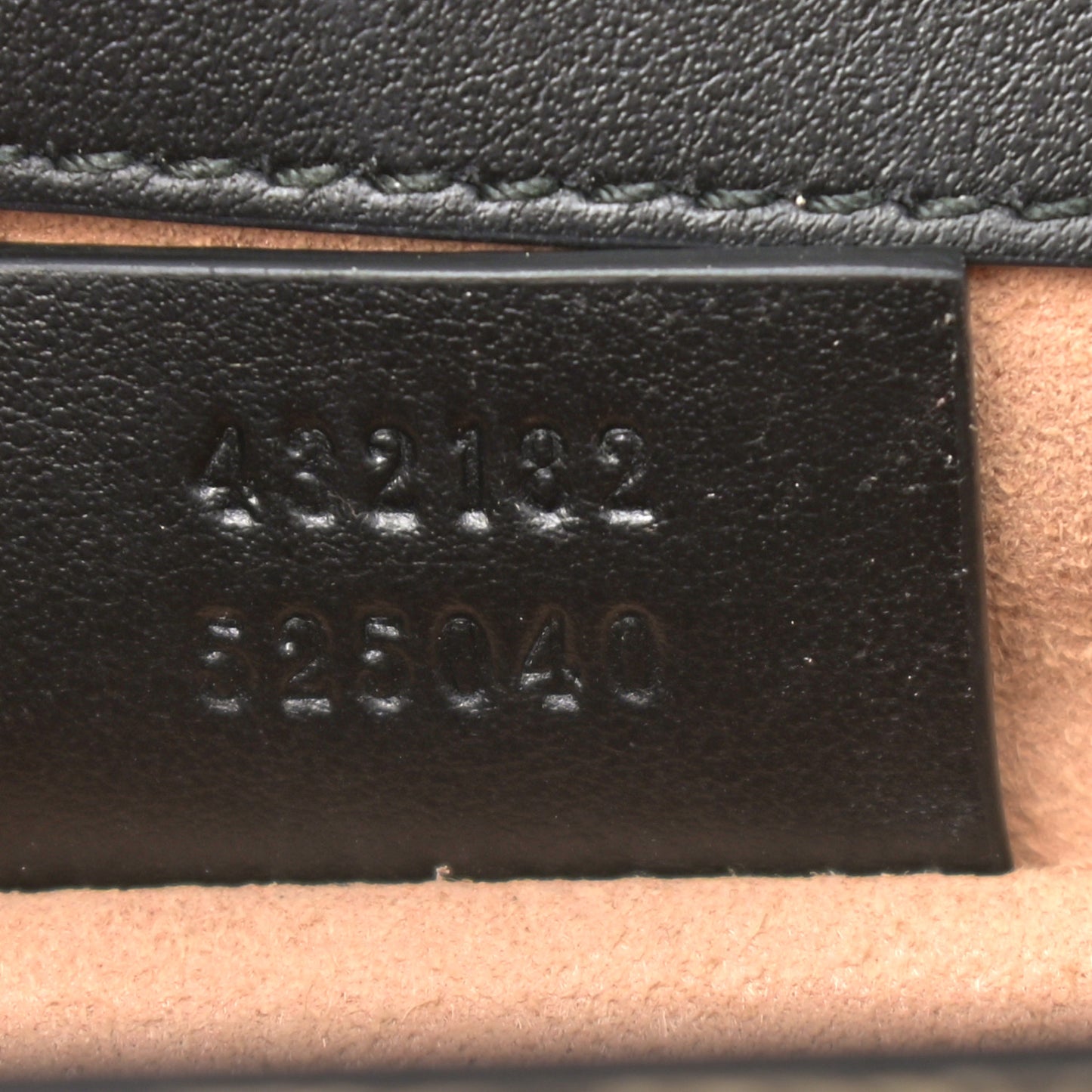 Calfskin GG Supreme Monogram Small Padlock Shoulder Bag Black Gold