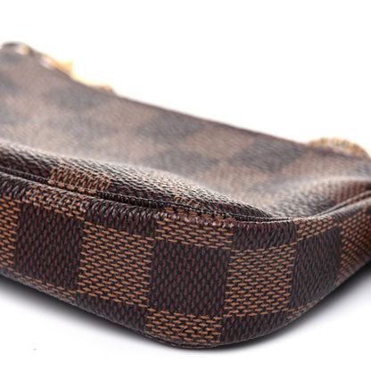 Louis Vuitton Damier Ebene Mini Pochette Accessories 10 of 13