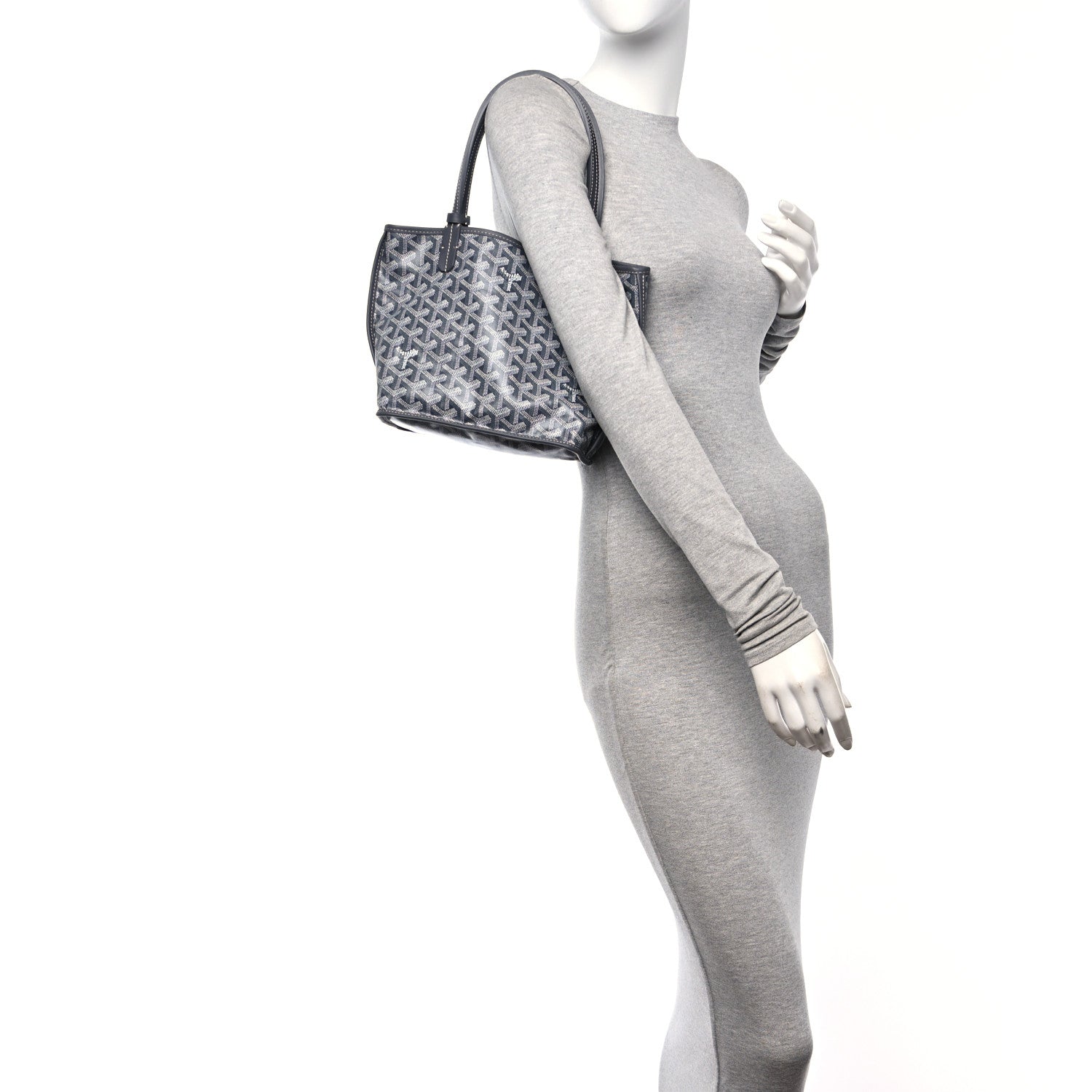 Goyard Goyardine Reversible Mini Anjou Grey 2 of 18