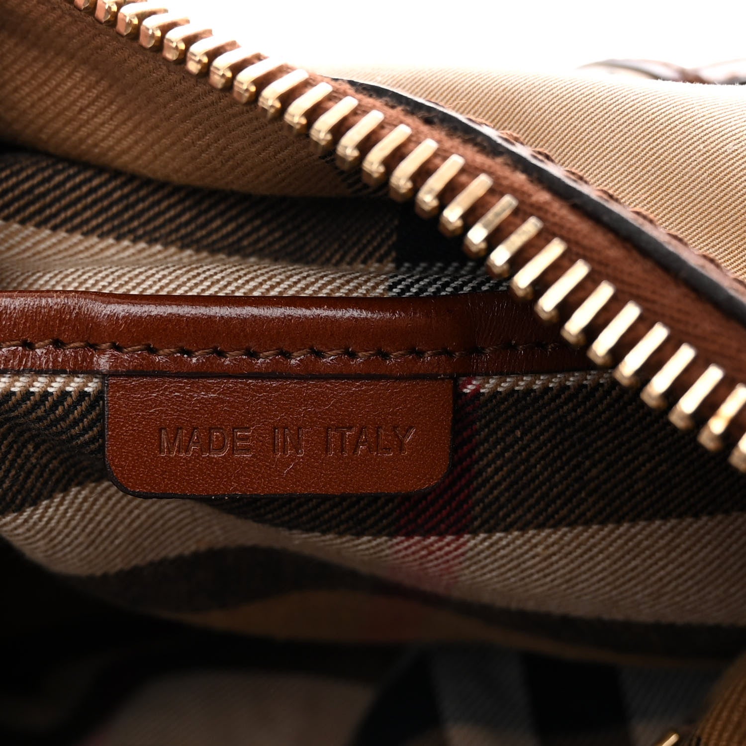Burberry Canvas Calfskin Canterbury Tote 6 of 12