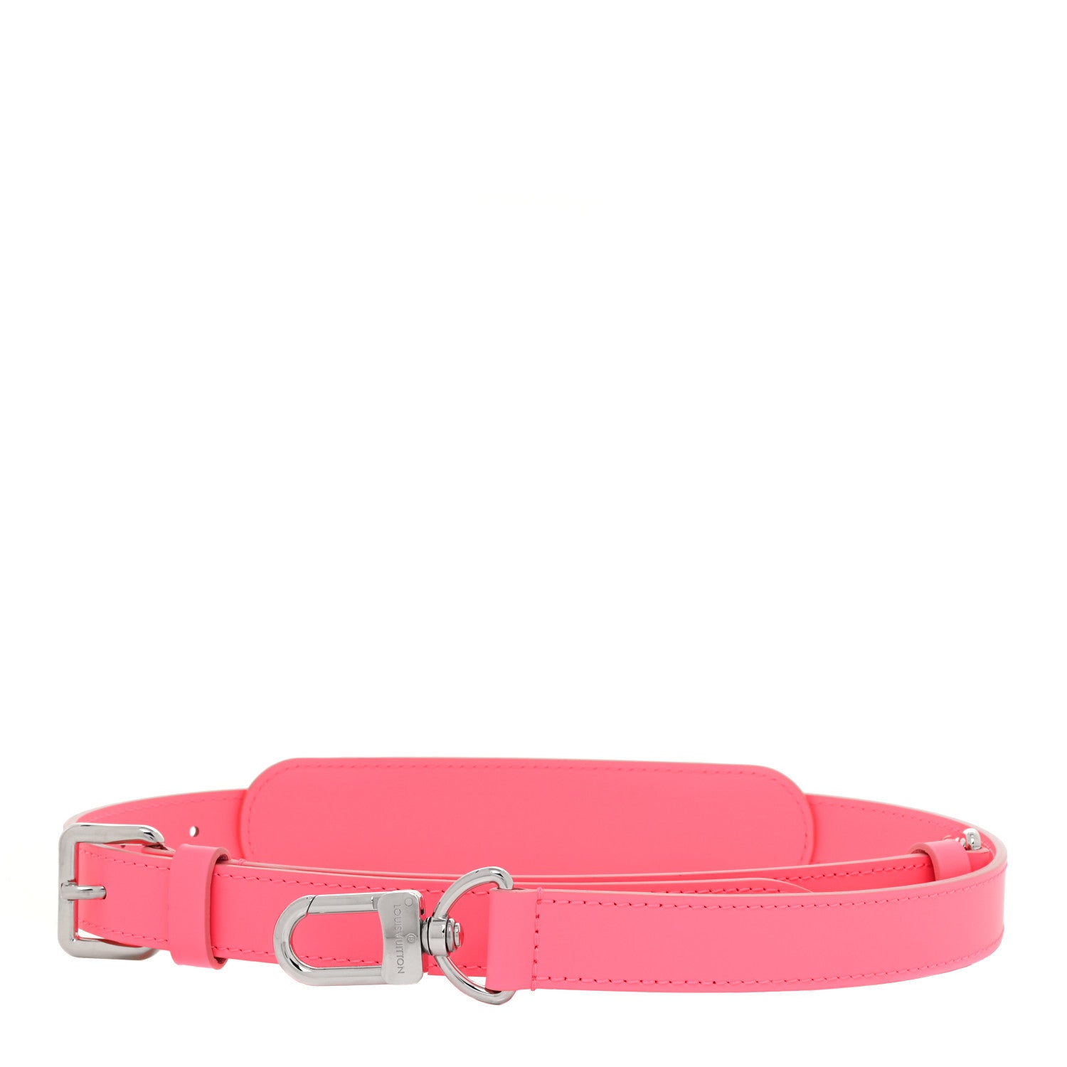 Louis Vuitton Calfskin Adjustable Keepall Bandouliere Shoulder Strap Pink 1 of 3