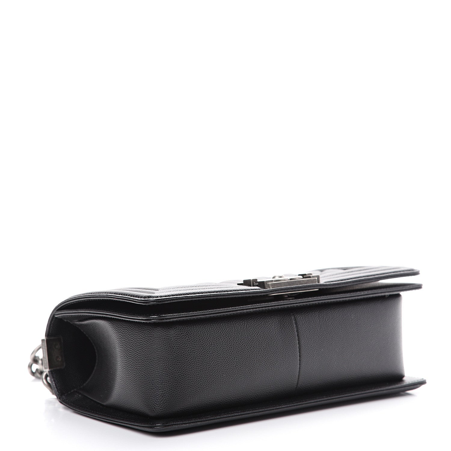 Chanel Caviar Quilted Medium Boy Flap Black 3 of 9