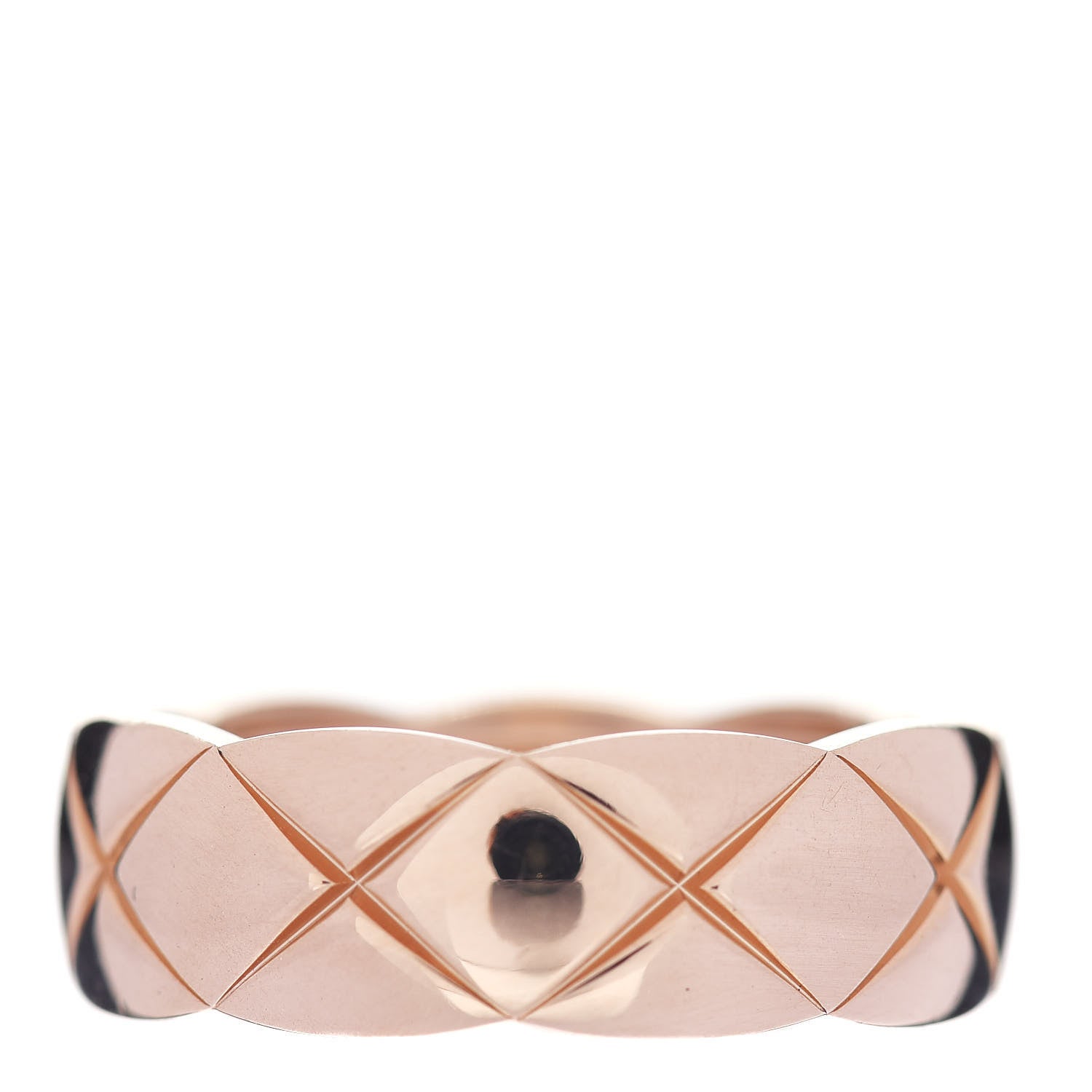 Chanel 18K Beige Gold Small Coco Crush Ring 54 6.75 3 of 6